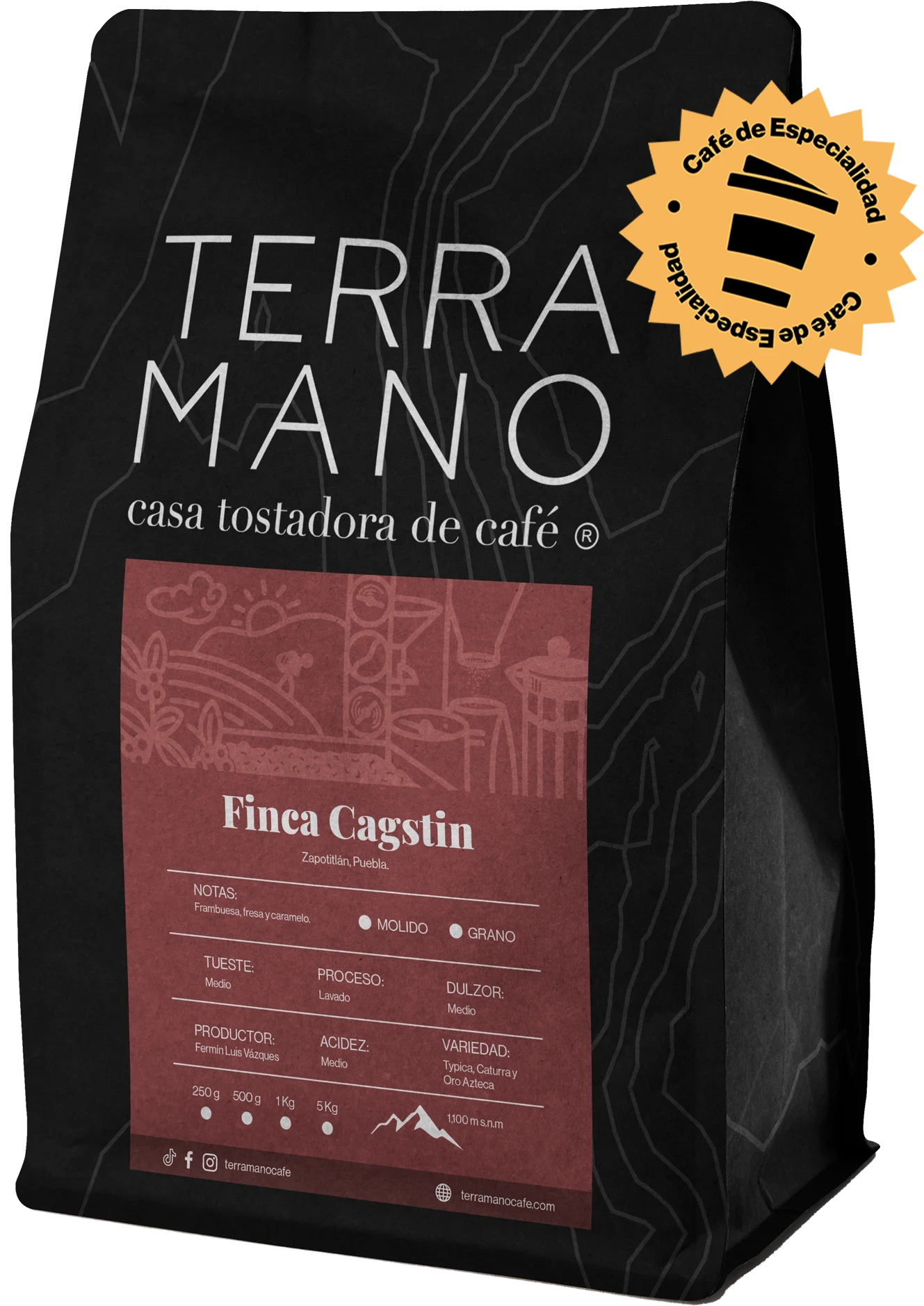 Finca Cagstin, Café de Especialidad