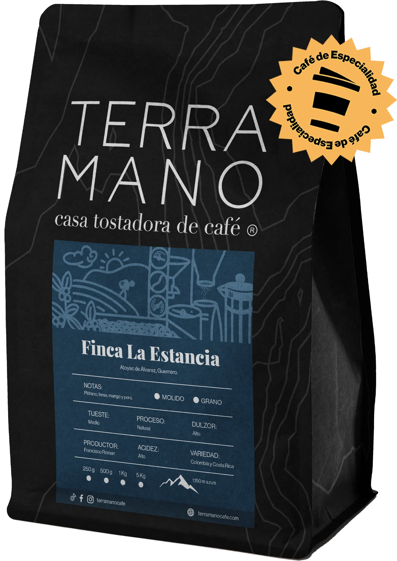 Finca La Estancia, Café de Especialidad