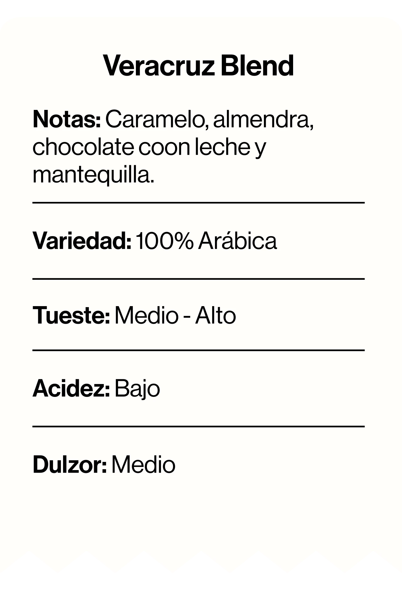 Veracruz Blend, Café Gourmet
