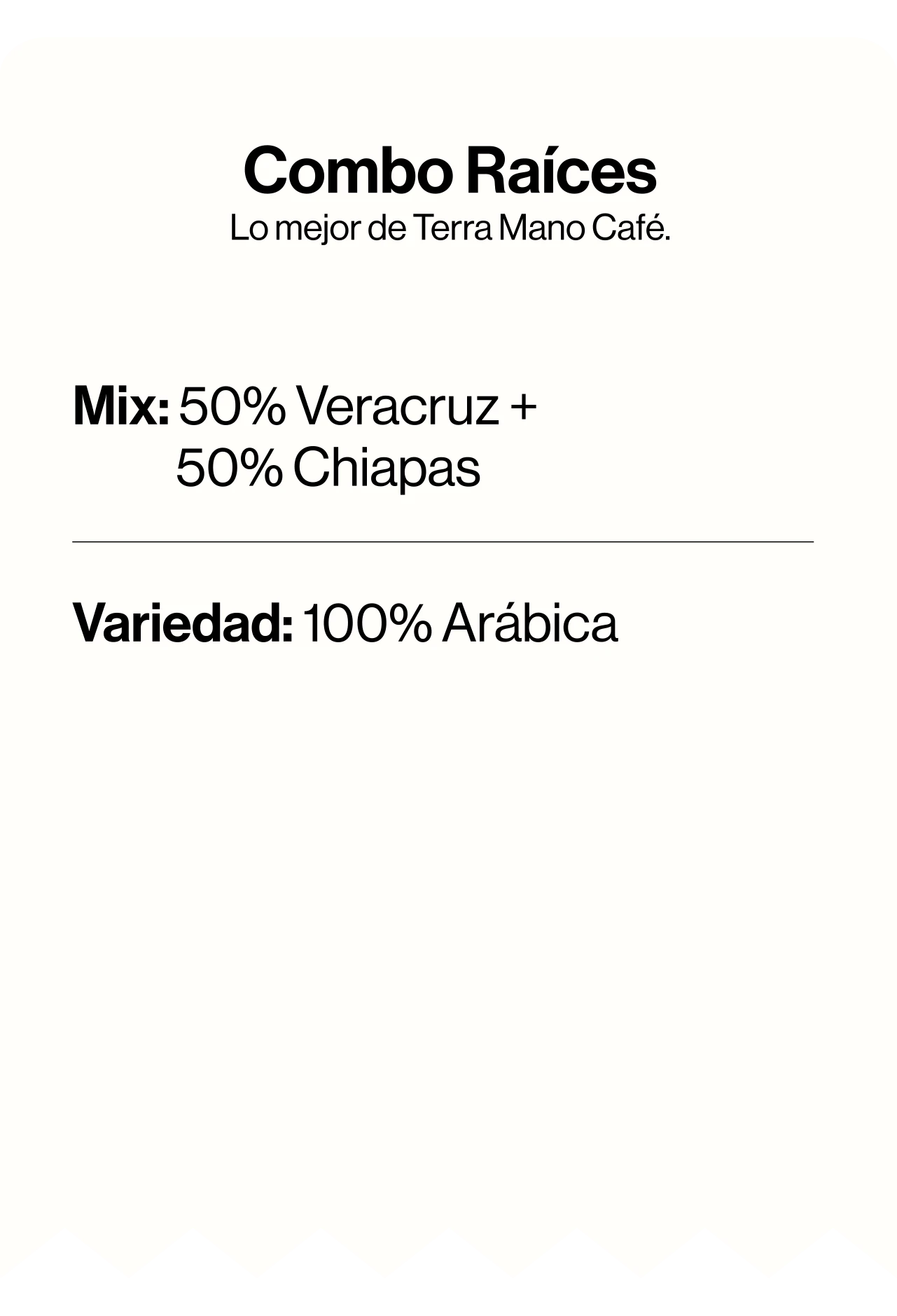 Combo Raíces café - Veracruz Blend 500g + Chiapas Blend 500g