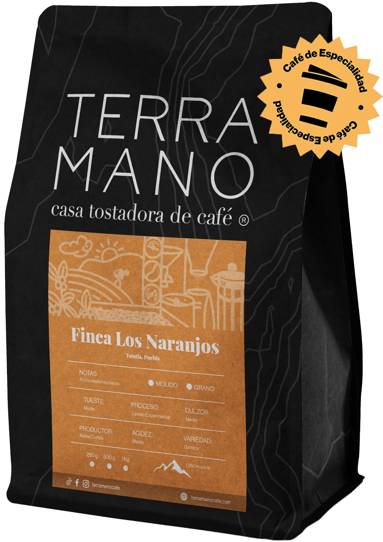 Finca Los Naranjos Café de especialidad
