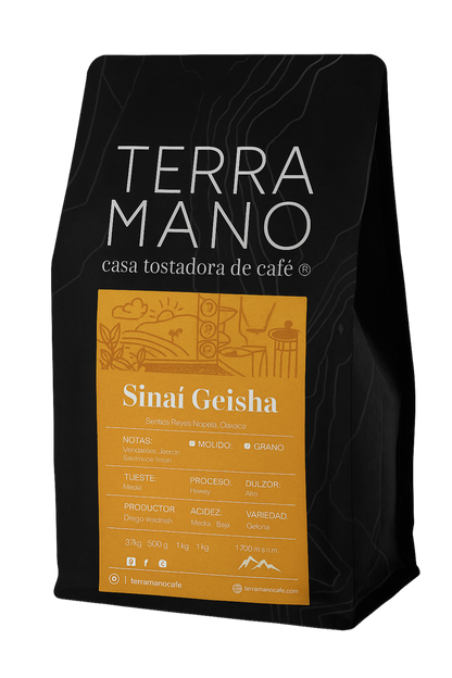 Finca Sinaí Geisha, Café de Especialidad