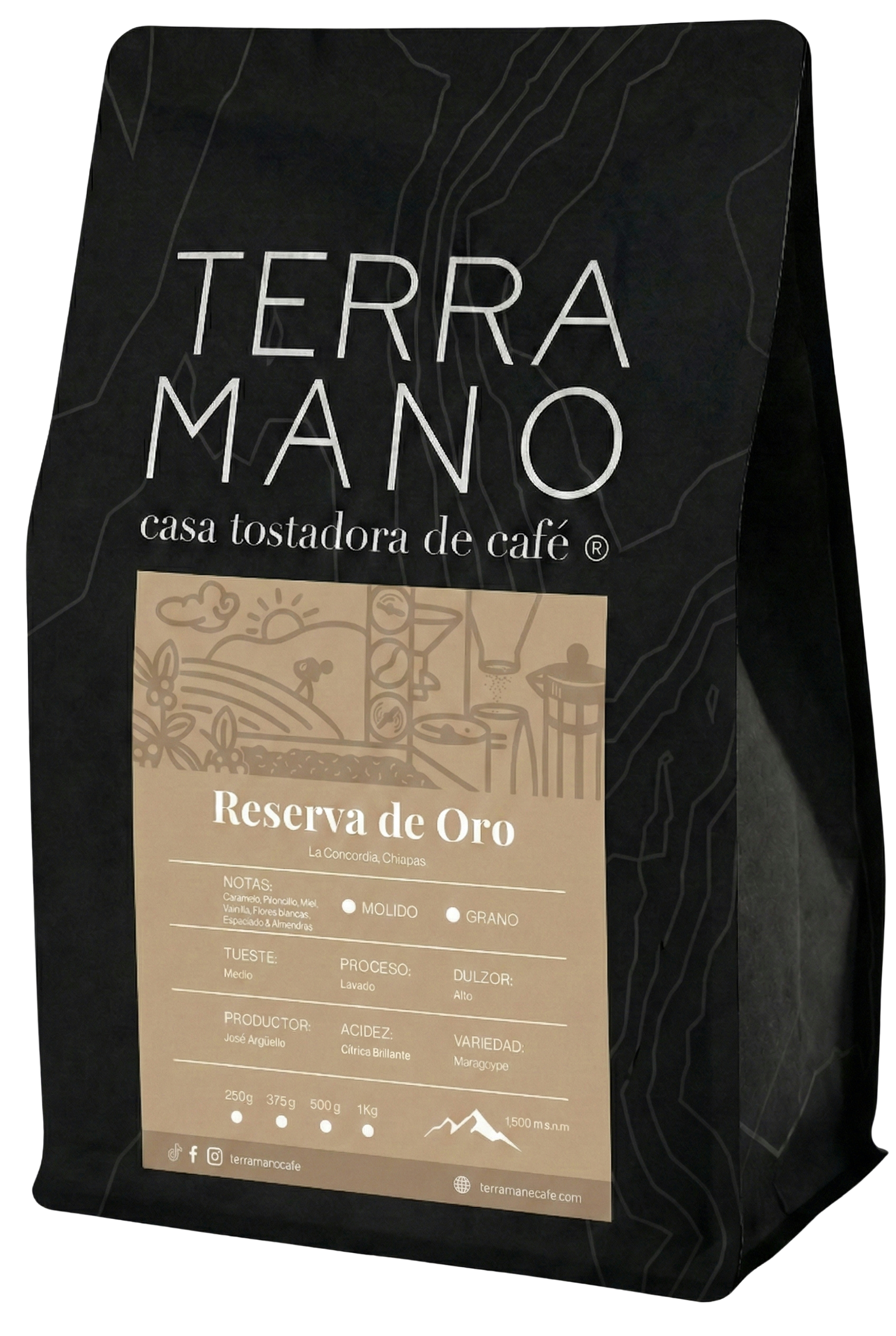 Reserva de Oro, Café de Especialidad