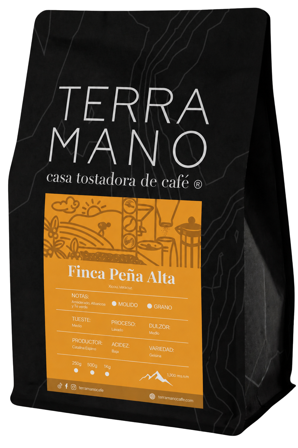 Finca Peña Alta, Café de Especialidad