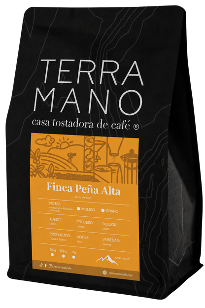 Finca Peña Alta, Café de Especialidad